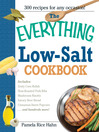 Cover image for The Everything Low Salt Cookbook Book